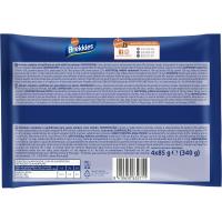 Alimento c/ salmón-atún en salsa para gato BREKKIES, pack 4x85 g
