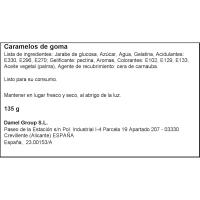 Gominolas Sourprise mix DAMEL, bolsa 135 g
