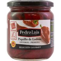 Pimiento de piquillo 1ª Lodosa D.O. PEDRO LUIS, frasco 330 g
