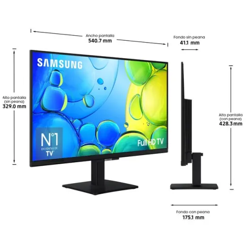 Televisor FHD 24" Smart TU24F6005F SAMSUNG