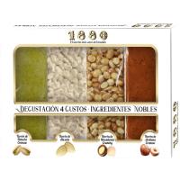 Degustación de turrones 4 gustos nobles 1880, caja 300 g Degustación de turrones 4 gustos nobles 1880, caja 300 g