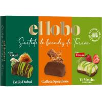 Surtido bocados de turrón EL LOBO, caja 162 g Surtido bocados de turrón EL LOBO, caja 162 g