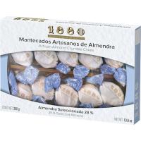 Mantecados artesanos de almendra 1880, caja 300 g