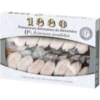 Polvorones artesanos 0% azúcares añadidos 1880, caja 280 g