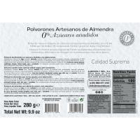 1880 artisau polboroiak % 0 azukre erantsi, kutxa 280 g