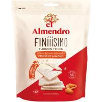 Láminas de turrón finísimo EL ALMENDRO, bolsa 150 g Láminas de turrón finísimo EL ALMENDRO, bolsa 150 g