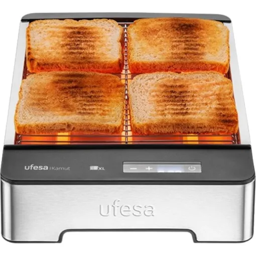 Tostador plano, 1000W, Kamut UFESA