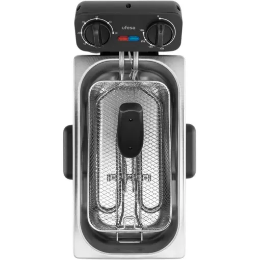 Freidora de aceite, 3L, 2000W, Crusty Fry 3000 UFESA