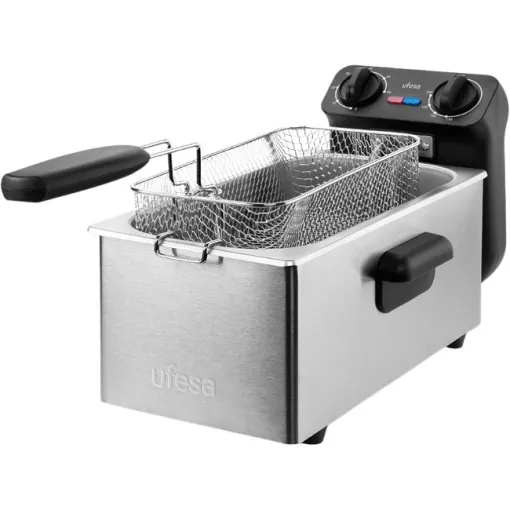 Freidora de aceite, 3L, 2000W, Crusty Fry 3000 UFESA