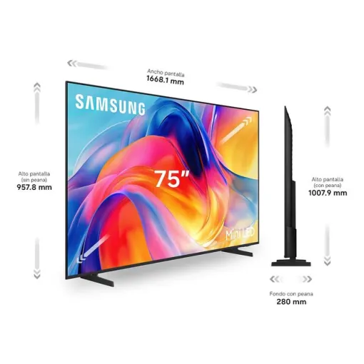 Televisor NEO QLED 4K 75" Smart TU75M73H SAMSUNG
