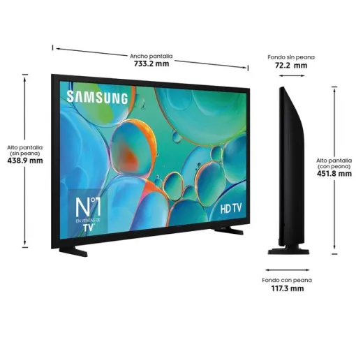 Televisor Led HD 32" Smart TU32H5005FKXSP SAMSUNG