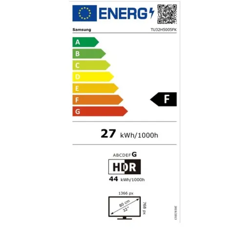Televisor Led HD 32" Smart TU32H5005FKXSP SAMSUNG