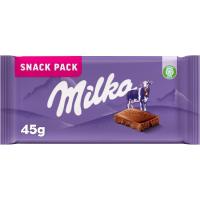 Chocolate con leche Lc MILKA, tableta 45 g