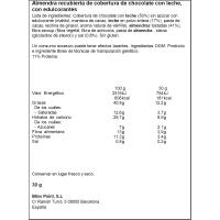 Almendra recubierta de chocolate y caramelo PLESH, paquete 30 g
