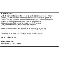 Electrolitos efervescentes 630 mg ONEVIT, bote 20 uds