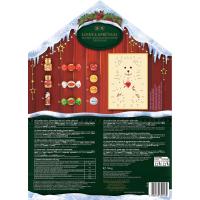LINDT Abenduko egutegia Teddy House, kutxa 146 g