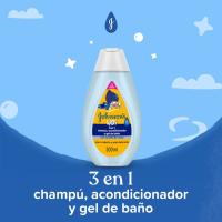 Champú 3n1 JOHNSON'S, bote 300 ml