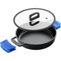 Cacerola baja con tapa y asas, para todo tipo de cocinas, Solid Pro MONIX, Ø32 cm Cacerola baja con tapa y asas, para todo tipo de cocinas, Solid Pro MONIX, Ø32 cm