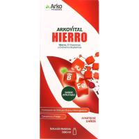 Jarabe Hierro y 6 vitaminas ARKOPHARMA, botella 500 ml Jarabe Hierro y 6 vitaminas ARKOPHARMA, botella 500 ml