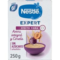 Papilla de avena integral con ciruela NESTLÉ EXPERT, caja 250 g