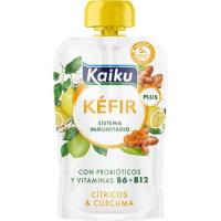 Kéfir con cítricos y cúrcuma KAIKU, doypack 110 g Kéfir con cítricos y cúrcuma KAIKU, doypack 110 g