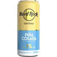 Cocktail de piña colada HARD ROCK, lata 25 cl