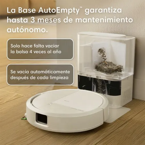 Aspirador Robot, 15000PA, 115 Combo con base Autoempty ROOMBA