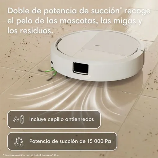 Aspirador Robot, 15000PA, 115 Combo con base Autoempty ROOMBA