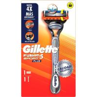 Máquina de afeitar GILLETTE FUSION SPORT PLUS MAN 5, 1 ud Máquina de afeitar GILLETTE FUSION SPORT PLUS MAN 5, 1 ud