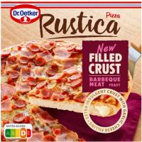 Pizza rústica BBQ con borde relleno DR OETKER, caja 495 g Pizza rústica BBQ con borde relleno DR OETKER, caja 495 g