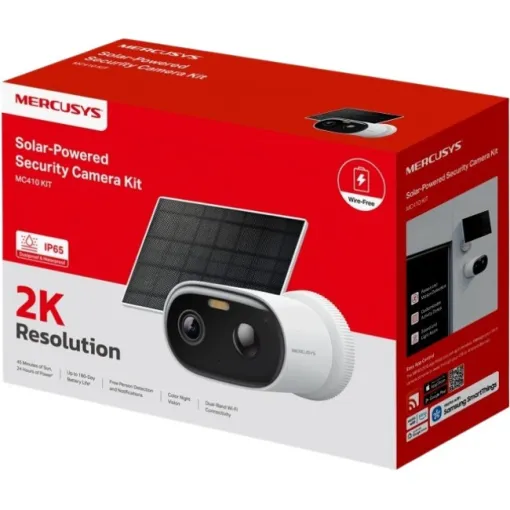 Kit de seguridad alimentación solar, MC410, MERCUSYS