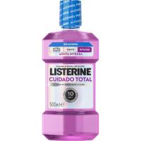Enjuague bucal menta LISTERINE TOTAL CARE, botella 500 ml