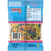Spaghetti frutal de regalíz HARIBO, bolsa 75 g