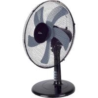 Ventilador de mesa, 43 cm, color negro JATA Ventilador de mesa, 43 cm, color negro JATA