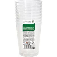 SP-BERNER plastikozko edalontzi berrerabilgarria, 550 ml, sorta 8 ale SP-BERNER plastikozko edalontzi berrerabilgarria, 550 ml, sorta 8 ale