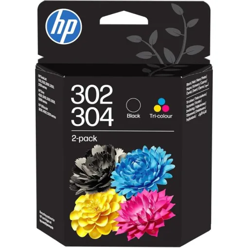 Pack 2 cartuchos negro-color 302/304, B82L1AE HP Pack 2 cartuchos negro-color 302/304, B82L1AE HP