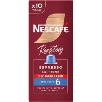 NESCAFÉ espresso kafe kafeinagabea, bateragarria Nespressorekin, kutxa 10 ale NESCAFÉ espresso kafe kafeinagabea, bateragarria Nespressorekin, kutxa 10 ale
