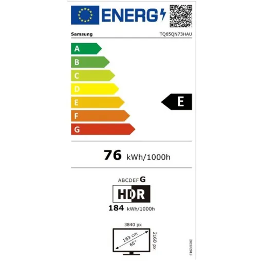 Televisor Miniled Neo QLED 65" 4K Smart negro TQ65QN73H SAMSUNG