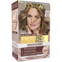 Tinte 6.03 castaño L'ORÉAL EXCELLENCE CREME, 1 ud Tinte 6.03 castaño L'ORÉAL EXCELLENCE CREME, 1 ud