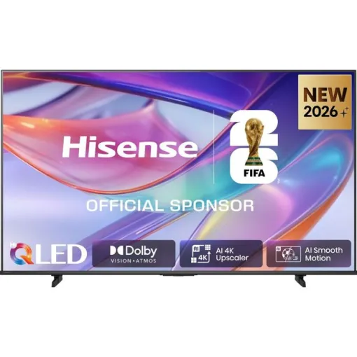 Televisor Qled 43" UHD 4K, Negro Smart 43E79S HISENSE