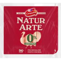 Pechuga de pavo 96% sin aditivos CAMPOFRÍO NATURARTE, sobre 85 g Pechuga de pavo 96% sin aditivos CAMPOFRÍO NATURARTE, sobre 85 g