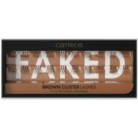 Pestañas postizas Faked - Brown Cluster CATRICE, 1 ud