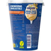 Postre estilo griego meloc.-fr. pasión soja ALPRO, tarrina 400 g