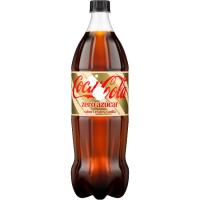 Refresco cola sabor vainilla COCA COLA ZERO, botella 1,25 litros