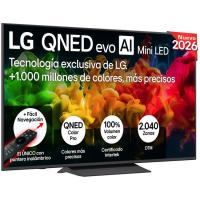 Televisor 65" QNED, Evo MiniLED, antireflejos negro 65QNED81B6A LG Televisor 65" QNED, Evo MiniLED, antireflejos negro 65QNED81B6A LG