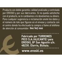 Turrón de yema tostada EROSKI, caja 250 g Turrón de yema tostada EROSKI, caja 250 g