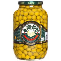 Aceitunas sabor manzanilla con hueso LUPY, frasco 3,8 kg