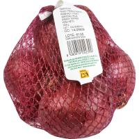 Cebolla roja EROSKI, malla 1 kg