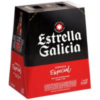 ESTRELLA GALICIA garagardoa, botilatxo sorta 6x33 cl
