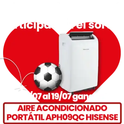 Al comprar en electrónica, electrohogar y descanso participas en el sorteo